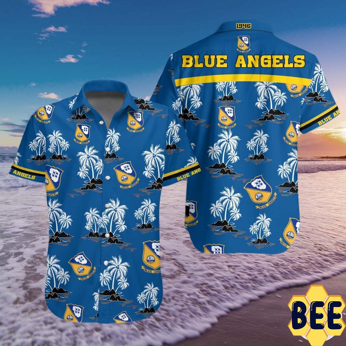 Mighty Blue Angels Fc Trending Hawaiian Shirt Mighty Blue Angels Fc Trending Hawaiian Shirt