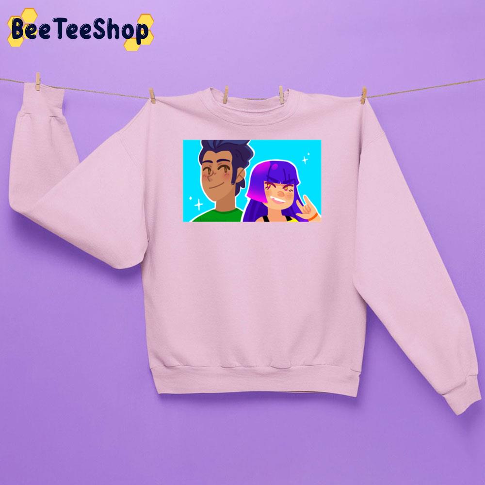 Miko And High Five Glitch Techs Trending Unisex Sweatshirt Miko And High Five Glitch Techs Trending Unisex Sweatshirt