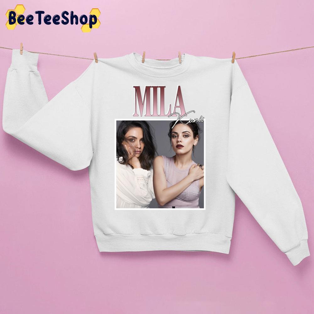 Mila Kunis 90s Vintage Art Trending Unisex Sweatshirt Mila Kunis 90s Vintage Art Trending Unisex Sweatshirt