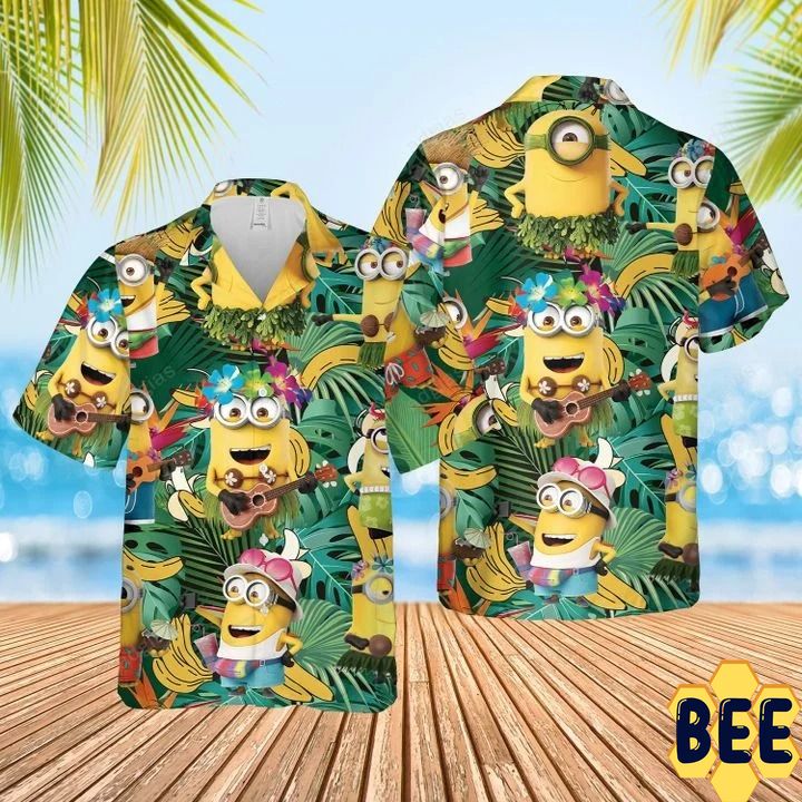 Minions Trending Hawaiian Shirt Minions Trending Hawaiian Shirt