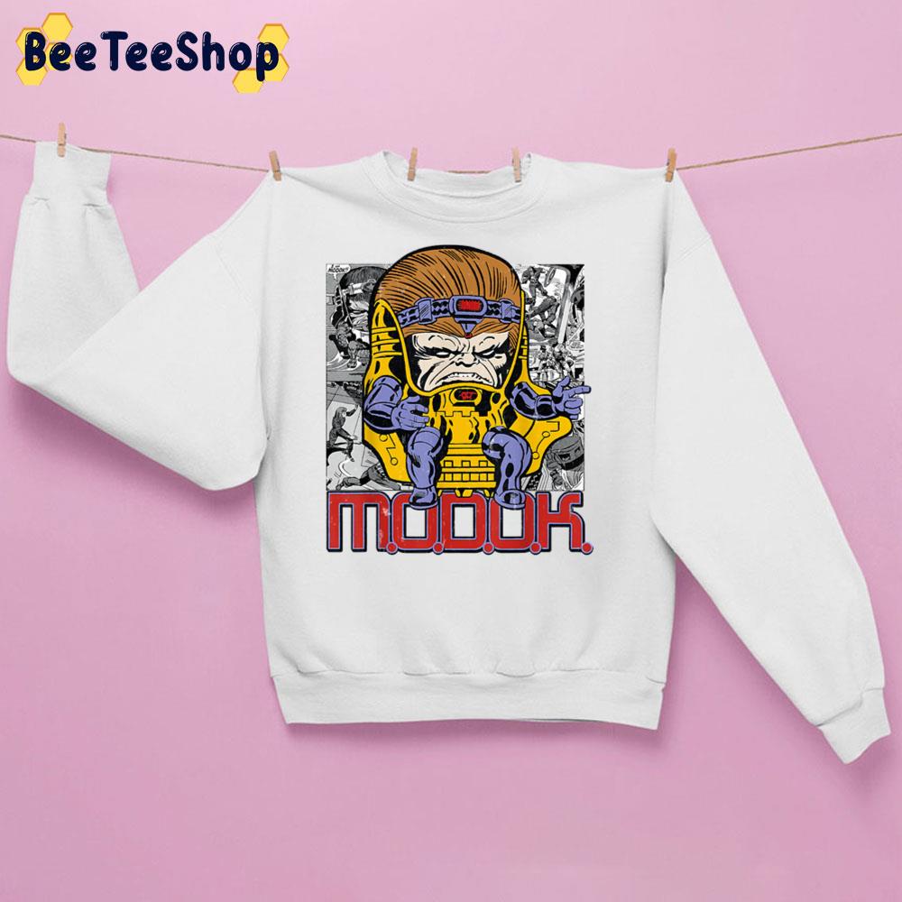 Modok Chillin' Like A Villain Retro Comic Trending Unisex Sweatshirt Modok Chillin' Like A Villain Retro Comic Trending Unisex Sweatshirt