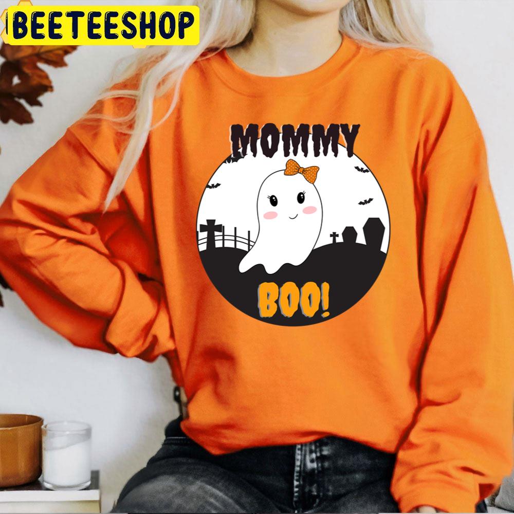 Mommy Boo Of The Boo Crew Halloween Trending Unisex T-Shirt Mommy Boo Of The Boo Crew Halloween Trending Unisex T-Shirt