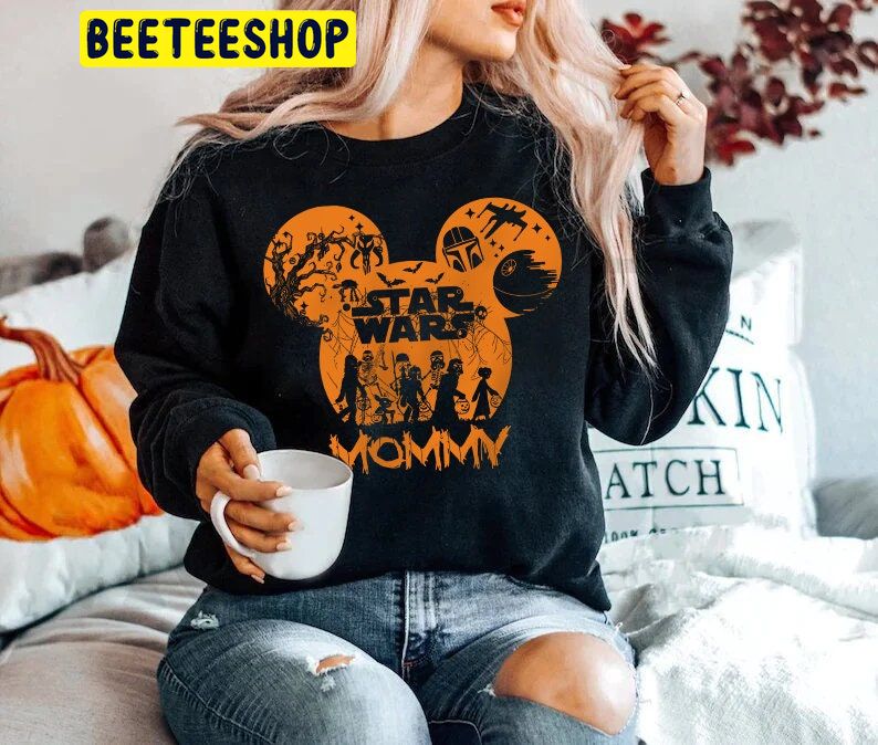 Mommy Star Wars Mickey Disney Halloween Unisex Sweatshirt Mommy Star Wars Mickey Disney Halloween Unisex Sweatshirt