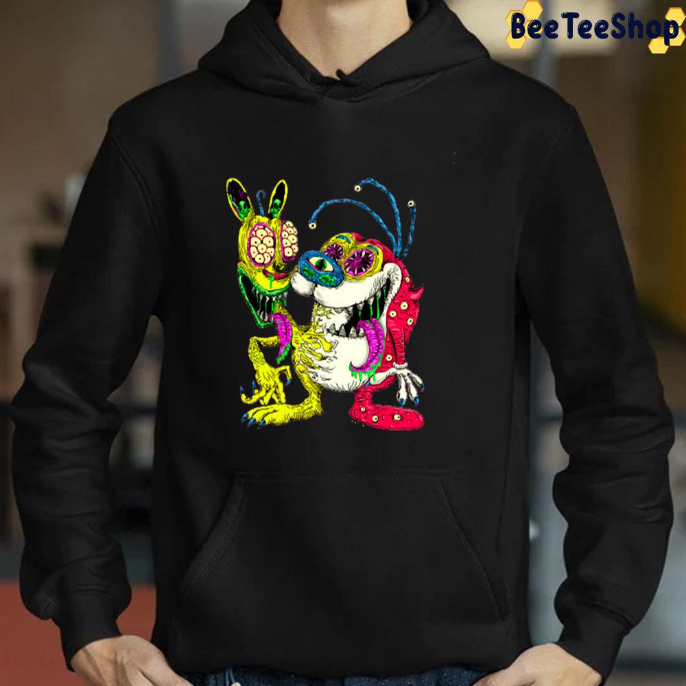Monster The Ren And Stimpy Show Halloween Trending Unisex T-Shirt Monster The Ren And Stimpy Show Halloween Trending Unisex T-Shirt