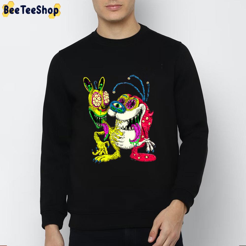 Monster The Ren And Stimpy Show Halloween Trending Unisex T-Shirt Monster The Ren And Stimpy Show Halloween Trending Unisex T-Shirt