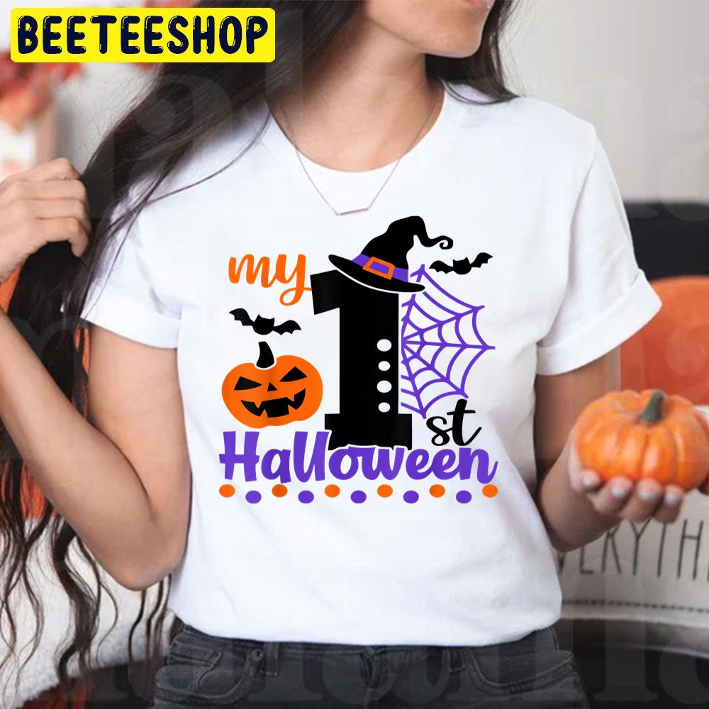 My 1st Halloween Cute Ghost Baby First Birthday Trending Unisex T-Shirt My 1st Halloween Cute Ghost Baby First Birthday Trending Unisex T-Shirt
