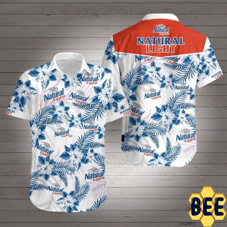 Natural Light Tropical Flower Trending Hawaiian Shirt Natural Light Tropical Flower Trending Hawaiian Shirt