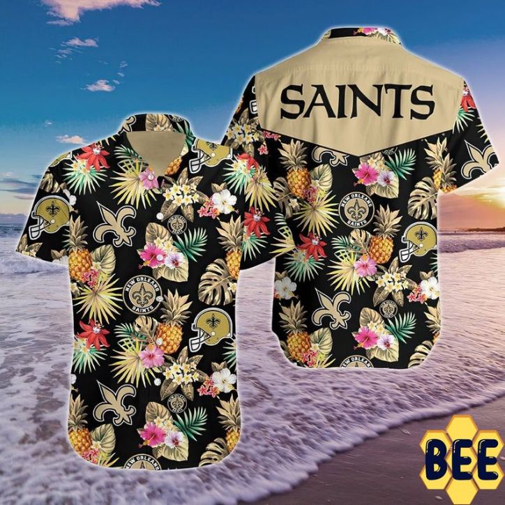 New Orleans Saints Nfl Trending Hawaiian Shirt New Orleans Saints Nfl Trending Hawaiian Shirt