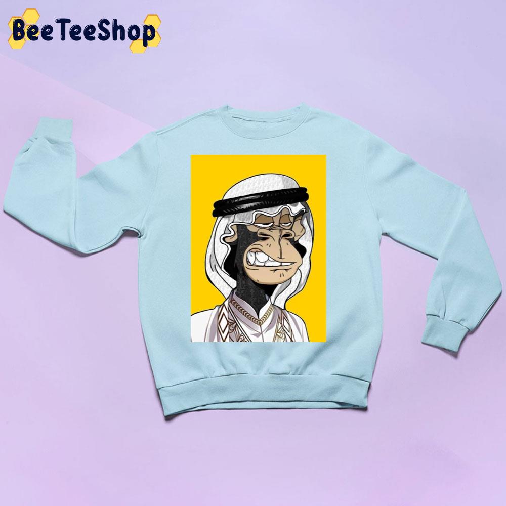 Nft Saudi Monkey Trending Unisex Sweatshirt Nft Saudi Monkey Trending Unisex Sweatshirt