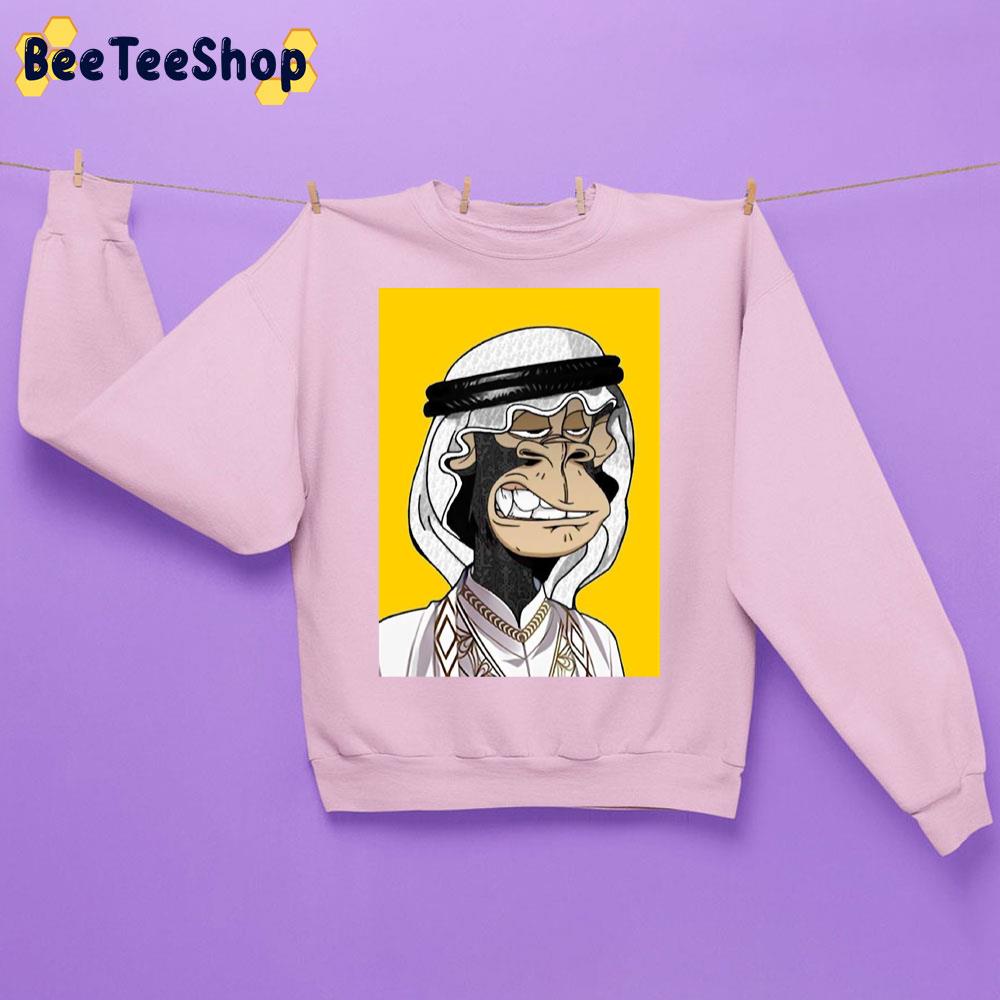 Nft Saudi Monkey Trending Unisex Sweatshirt Nft Saudi Monkey Trending Unisex Sweatshirt