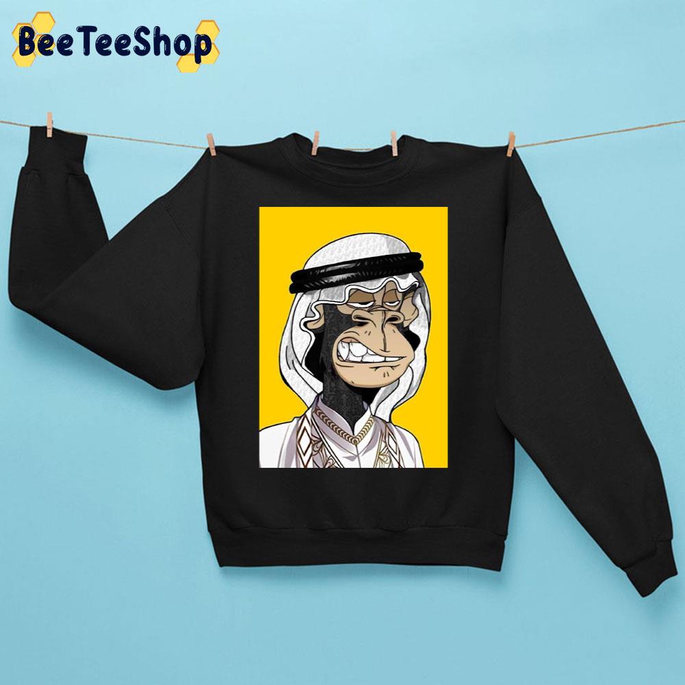 Nft Saudi Monkey Trending Unisex Sweatshirt Nft Saudi Monkey Trending Unisex Sweatshirt
