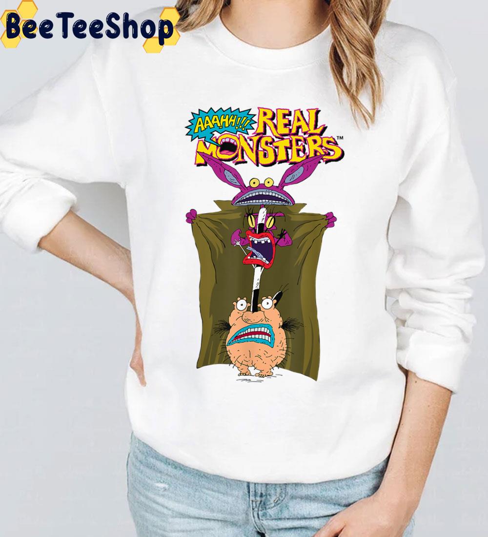 Nickelodeon Aaahh Real Monsters Trending Unisex T-Shirt Nickelodeon Aaahh Real Monsters Trending Unisex T-Shirt