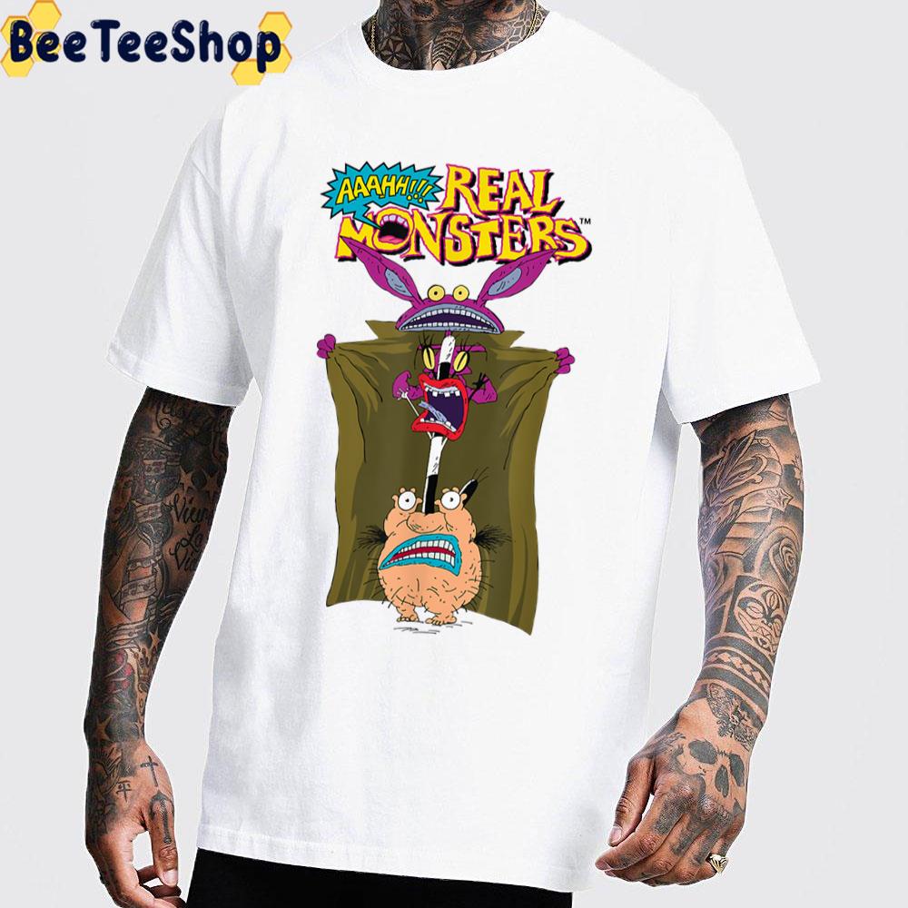 Nickelodeon Aaahh Real Monsters Trending Unisex T-Shirt Nickelodeon Aaahh Real Monsters Trending Unisex T-Shirt