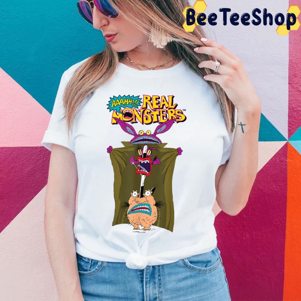 Nickelodeon Aaahh Real Monsters Trending Unisex T-Shirt Nickelodeon Aaahh Real Monsters Trending Unisex T-Shirt