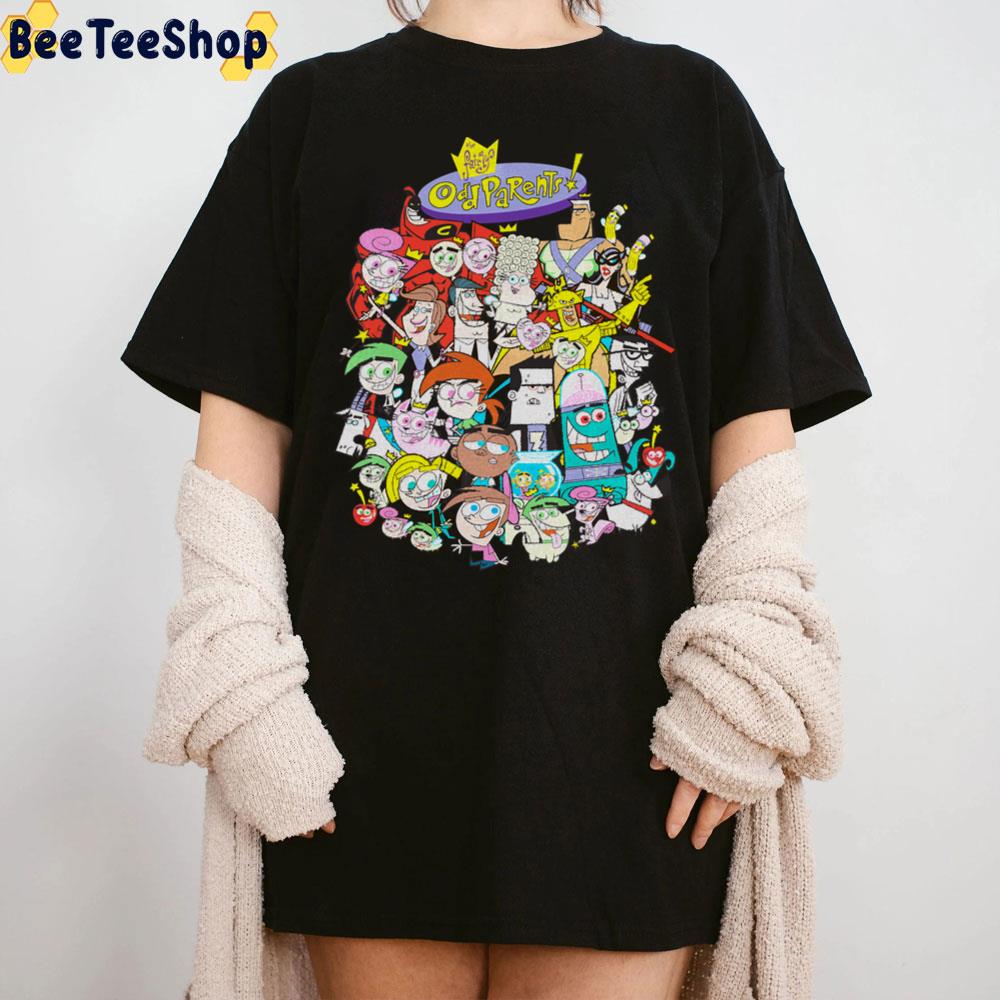 Nickelodeon The Fairly OddParents Total Character Trending Unisex T-Shirt Nickelodeon The Fairly OddParents Total Character Trending Unisex T-Shirt