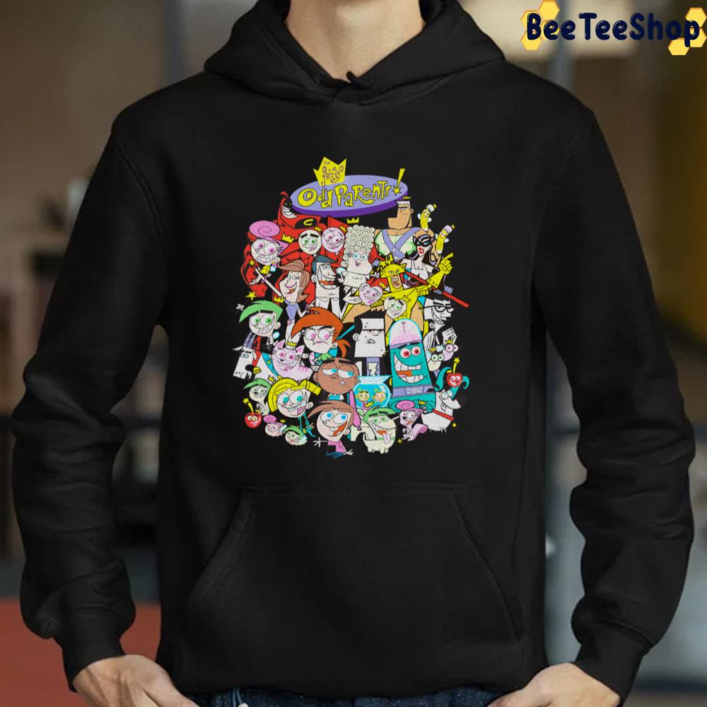 Nickelodeon The Fairly OddParents Total Character Trending Unisex T-Shirt Nickelodeon The Fairly OddParents Total Character Trending Unisex T-Shirt