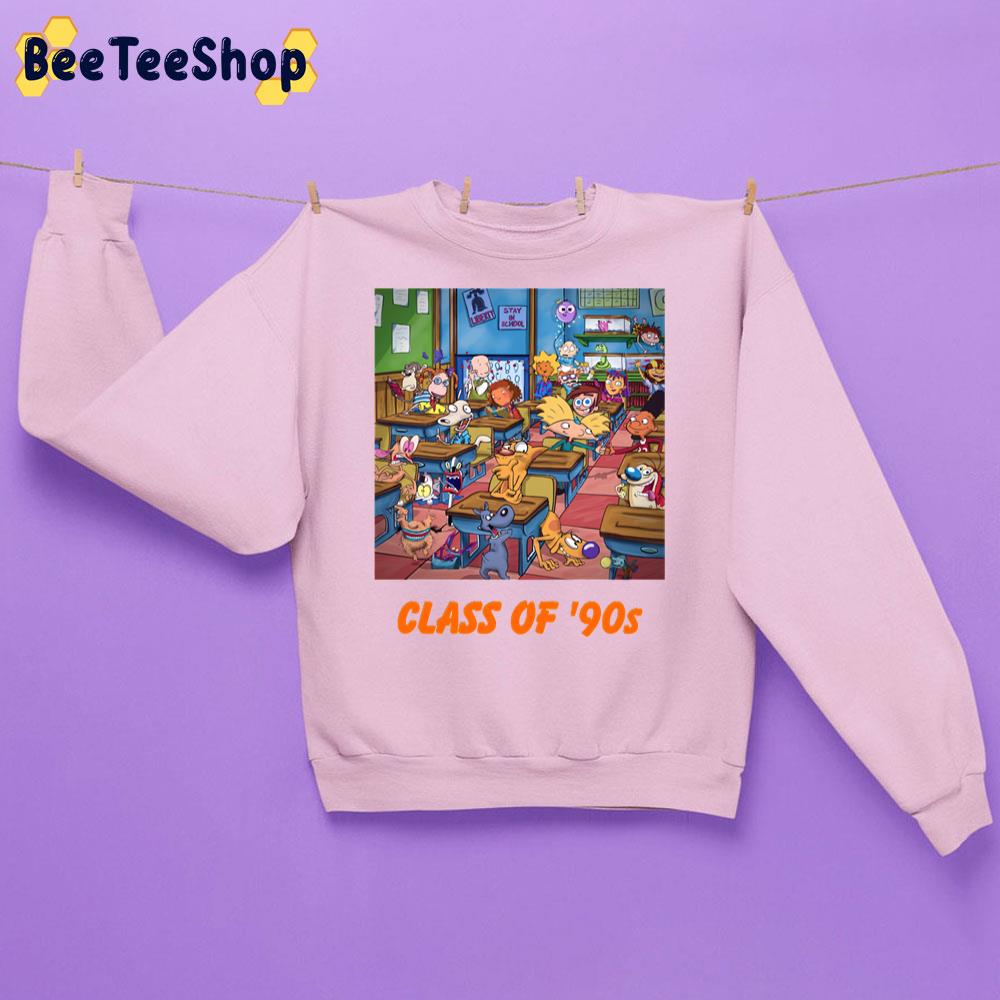 Nickelodon Class Of '90s Trending Unisex Sweatshirt Nickelodon Class Of '90s Trending Unisex Sweatshirt