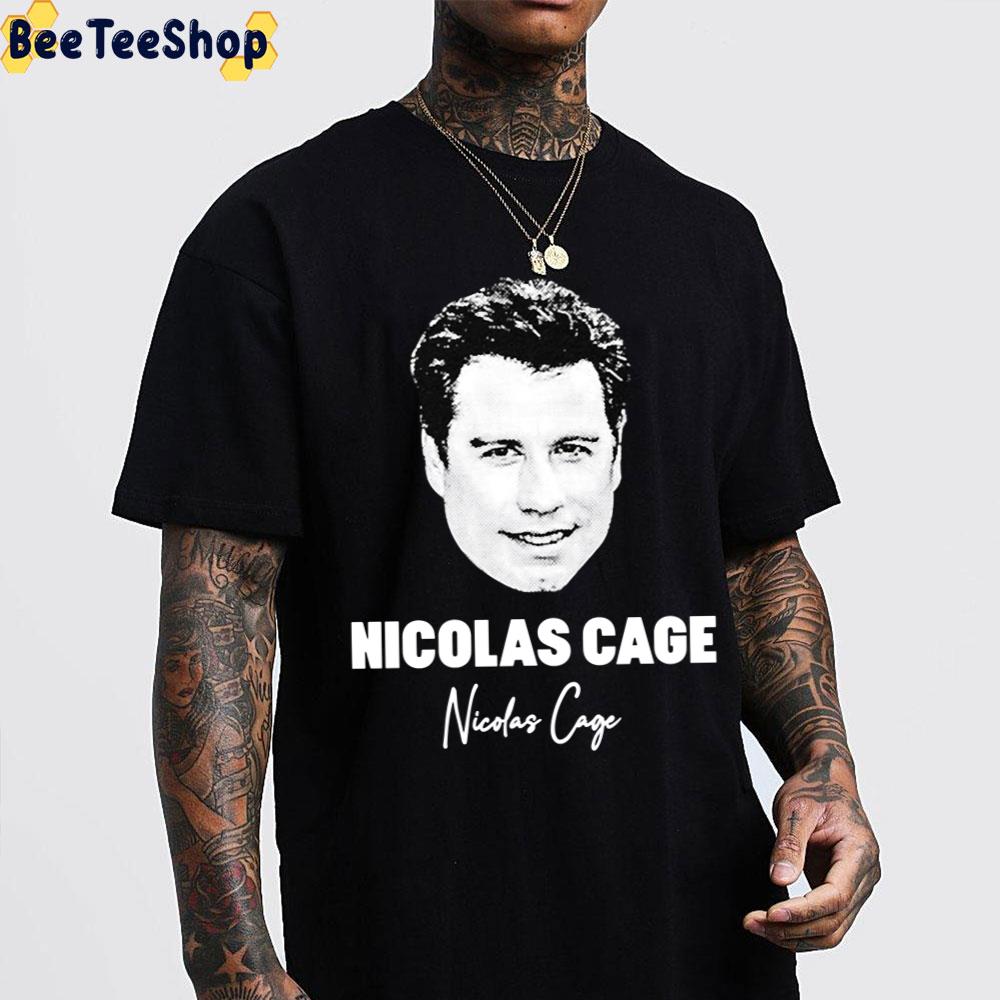 Nicolas Cage Face Off Trending Unisex T-Shirt Nicolas Cage Face Off Trending Unisex T-Shirt