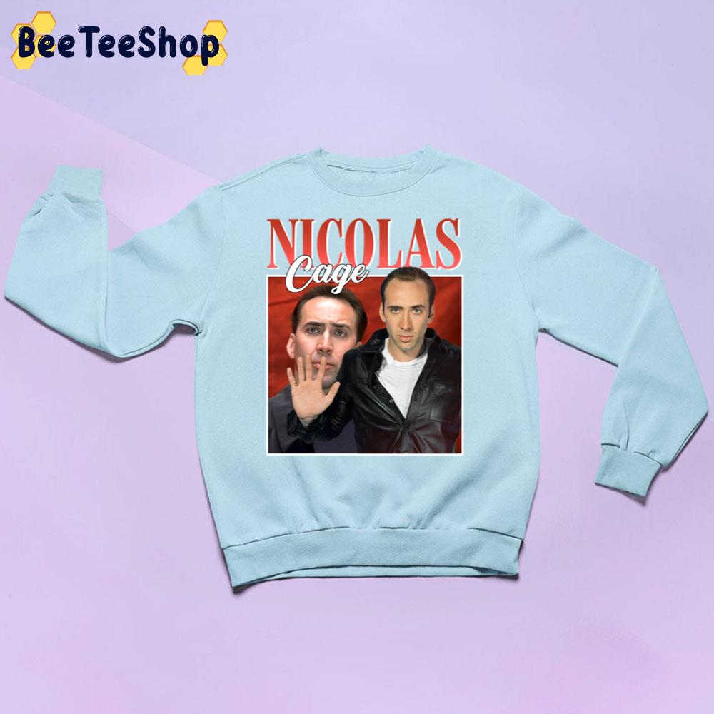Nicolas Cage Vintage Art Trending Unisex Sweatshirt Nicolas Cage Vintage Art Trending Unisex Sweatshirt