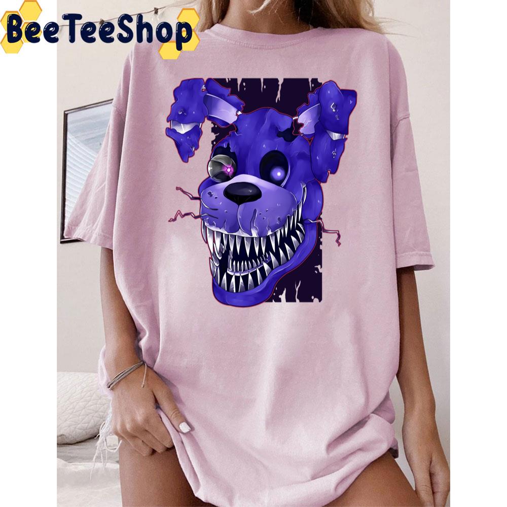 Nightmare Bonnie Five Nights At Freddy's Game Unisex T-Shirt Nightmare Bonnie Five Nights At Freddy's Game Unisex T-Shirt