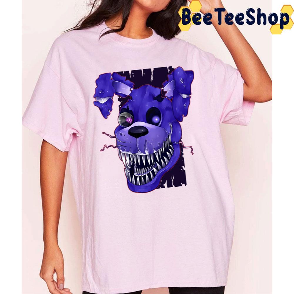 Nightmare Bonnie Five Nights At Freddy's Game Unisex T-Shirt Nightmare Bonnie Five Nights At Freddy's Game Unisex T-Shirt