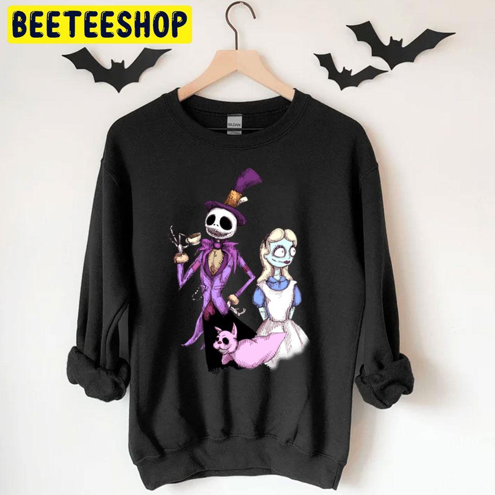 Nightmare In Wonderland Halloween Trending Unisex T-Shirt Nightmare In Wonderland Halloween Trending Unisex T-Shirt