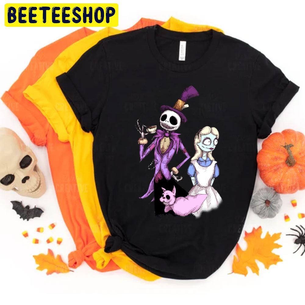 Nightmare In Wonderland Halloween Trending Unisex T-Shirt Nightmare In Wonderland Halloween Trending Unisex T-Shirt
