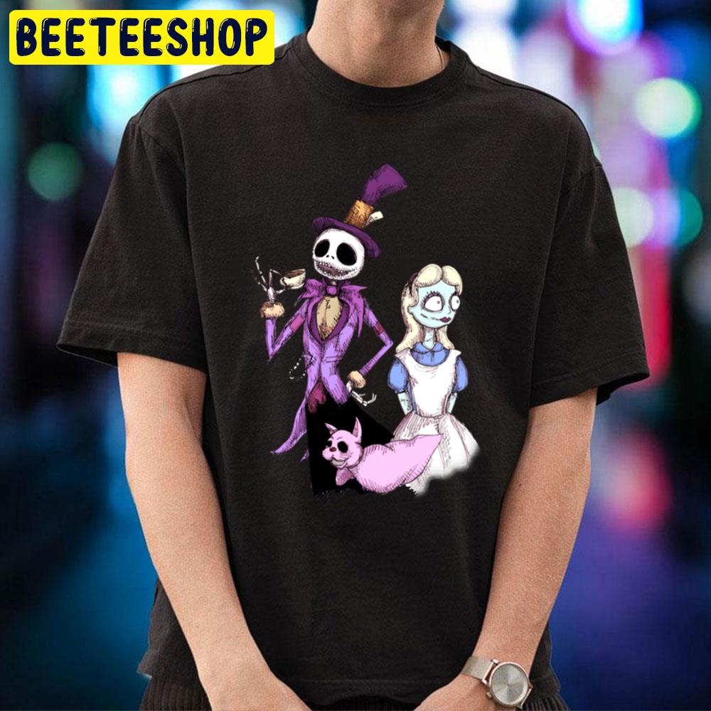 Nightmare In Wonderland Halloween Trending Unisex T-Shirt Nightmare In Wonderland Halloween Trending Unisex T-Shirt