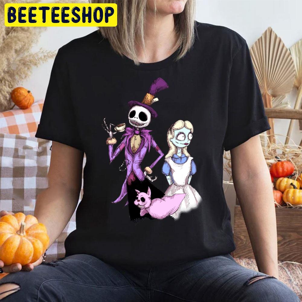 Nightmare In Wonderland Halloween Trending Unisex T-Shirt Nightmare In Wonderland Halloween Trending Unisex T-Shirt
