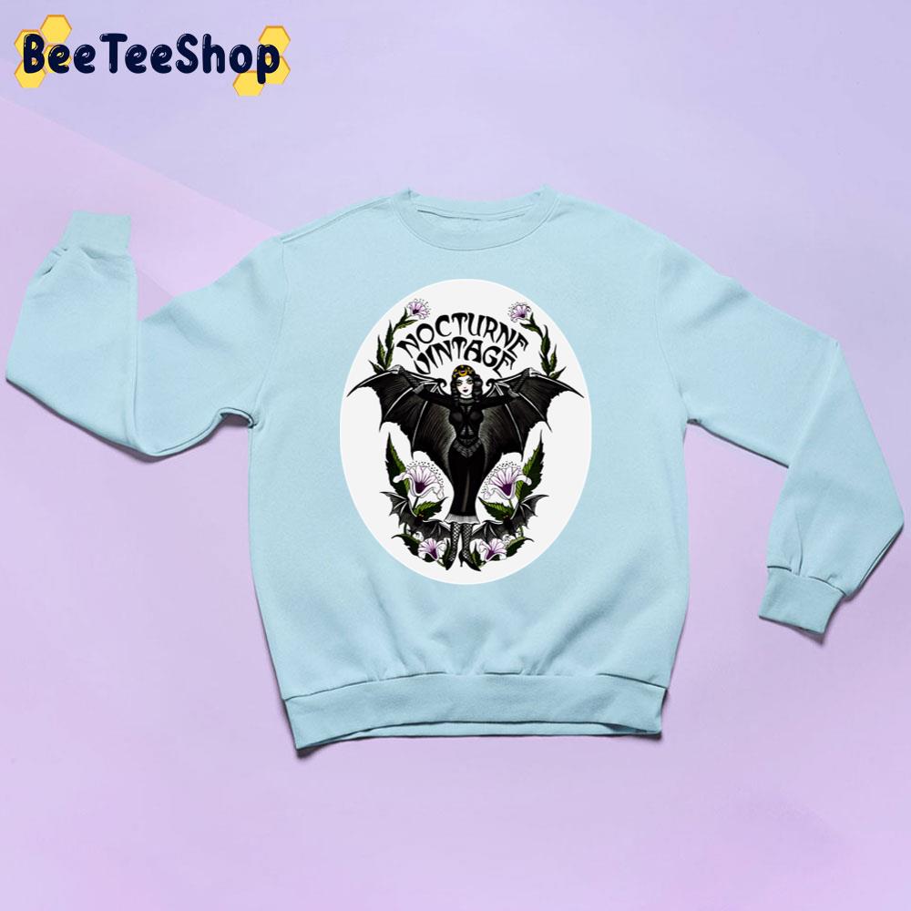 Nocturne Vintage Batwomen Trending Unisex Sweatshirt Nocturne Vintage Batwomen Trending Unisex Sweatshirt
