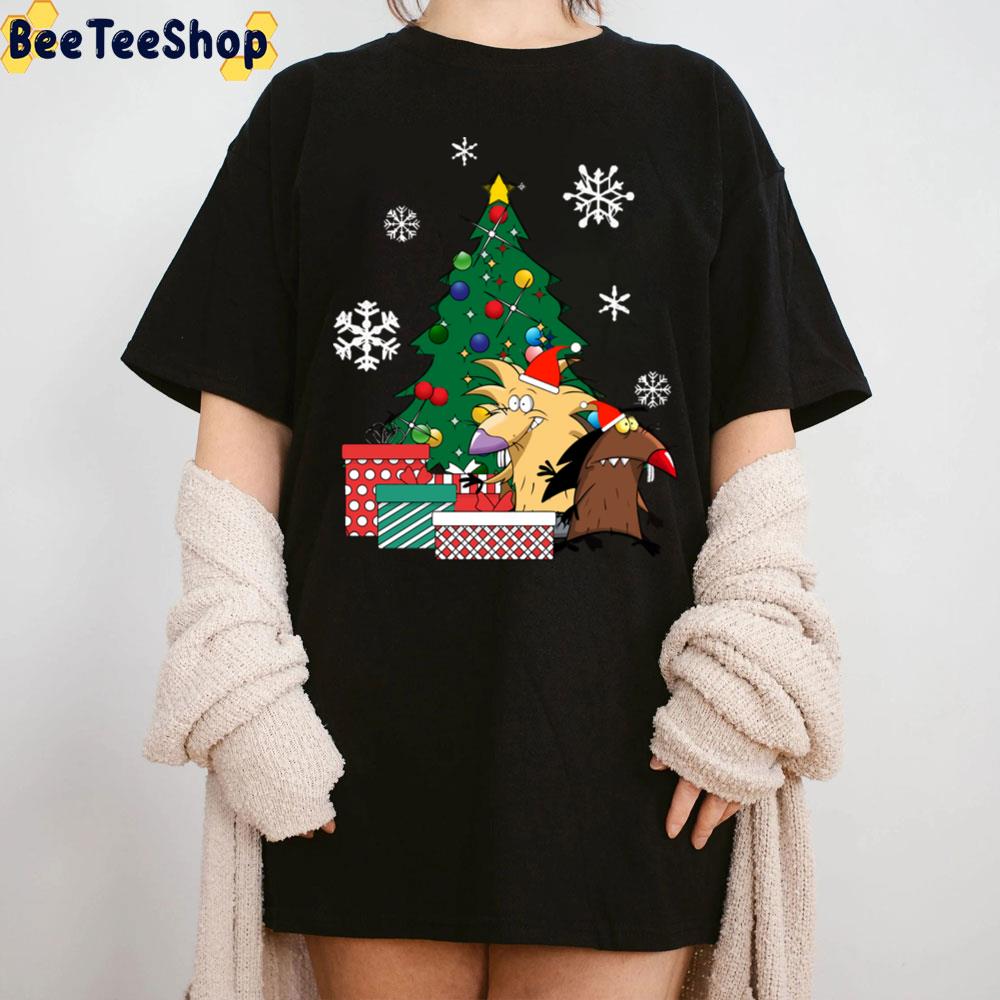 Norbert Dagett The Angry Beavers Around Christmas Tree Trending Unisex T-Shirt Norbert Dagett The Angry Beavers Around Christmas Tree Trending Unisex T-Shirt
