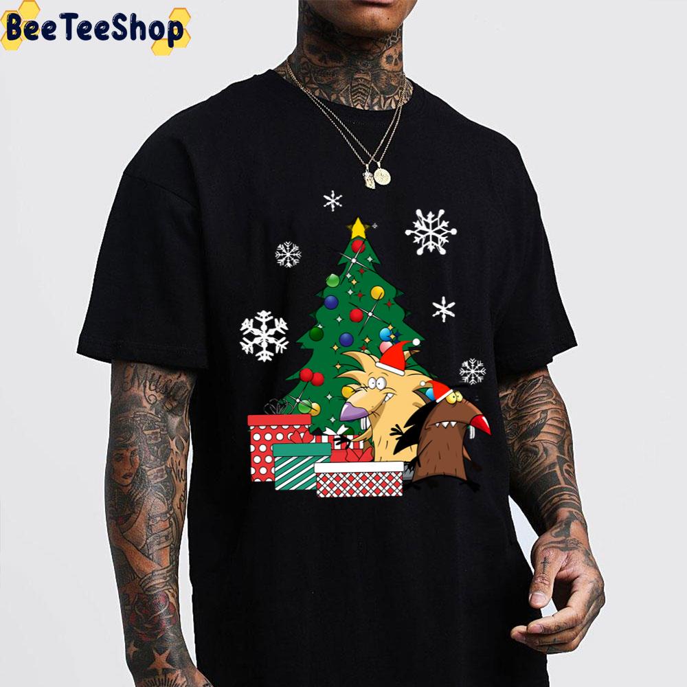 Norbert Dagett The Angry Beavers Around Christmas Tree Trending Unisex T-Shirt Norbert Dagett The Angry Beavers Around Christmas Tree Trending Unisex T-Shirt