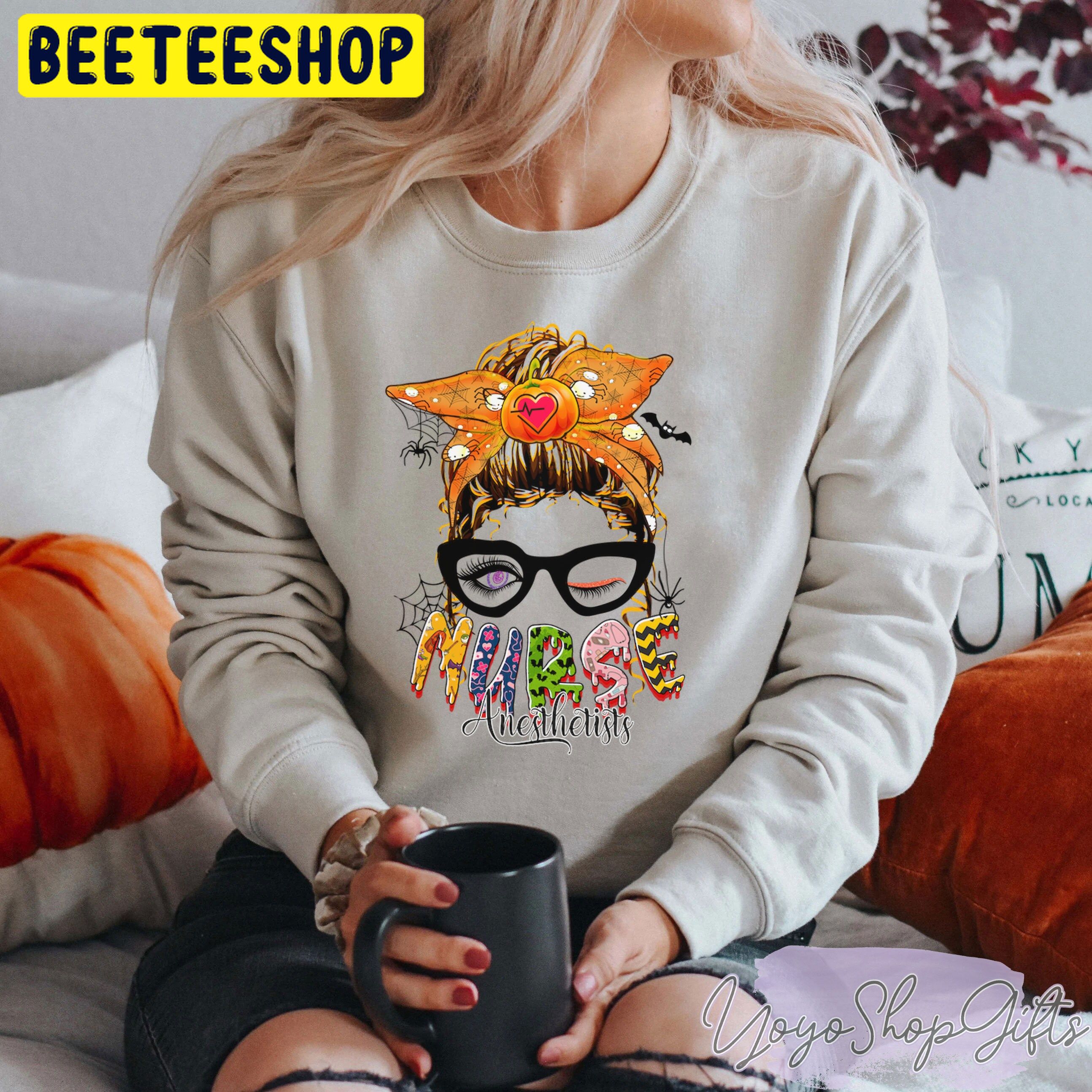 Nurse Anesthetists Halloween Trending Unisex Shirt Nurse Anesthetists Halloween Trending Unisex Shirt