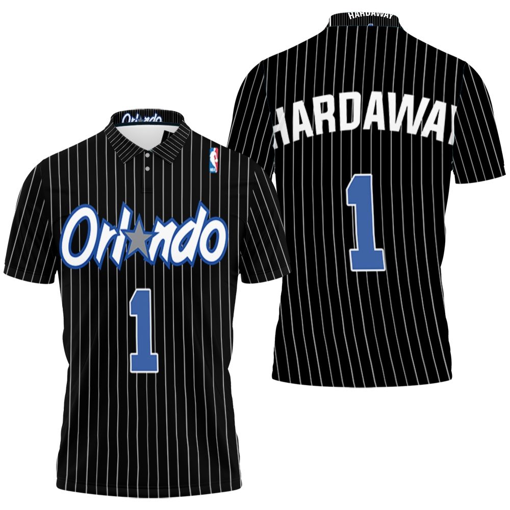 Orlando Magic Penny Hardaway #1 Great Player Nba Basketball Team Logo Polo Shirt Orlando Magic Penny Hardaway #1 Great Player Nba Basketball Team Logo Polo Shirt