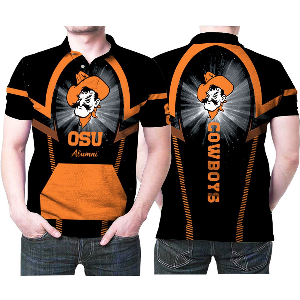 Osu Oklahoma State University Football Logo Cowboys Alumni Polo Shirt Osu Oklahoma State University Football Logo Cowboys Alumni Polo Shirt