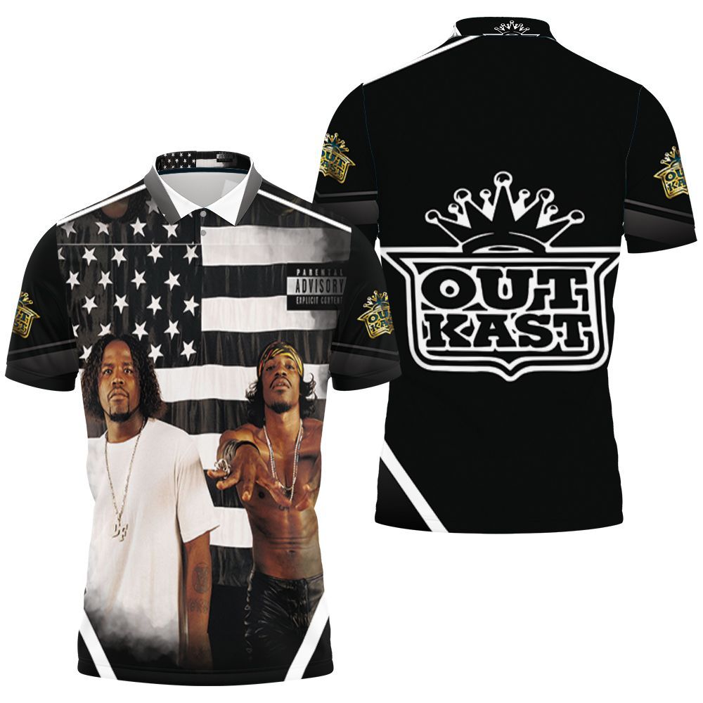 Oukast Stankonia Flag 3D All Over Print Polo Shirt Oukast Stankonia Flag 3D All Over Print Polo Shirt