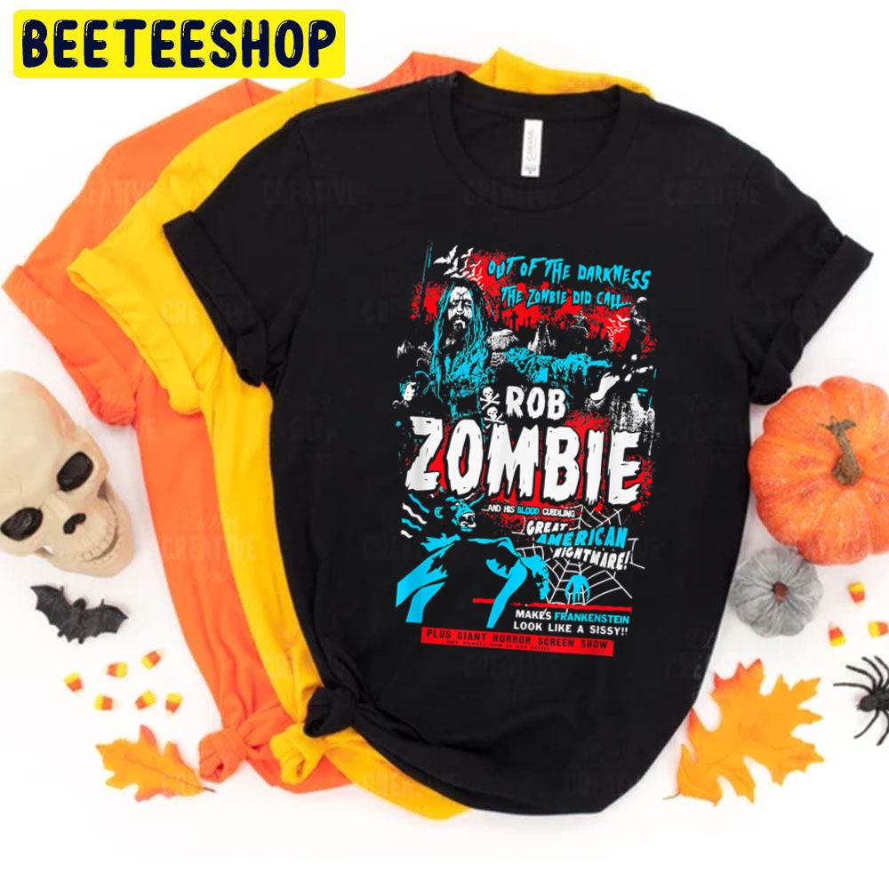 Out Of The Darkness The Zombie Did Call Rob Zombie Trending Unisex T-Shirt Out Of The Darkness The Zombie Did Call Rob Zombie Trending Unisex T-Shirt