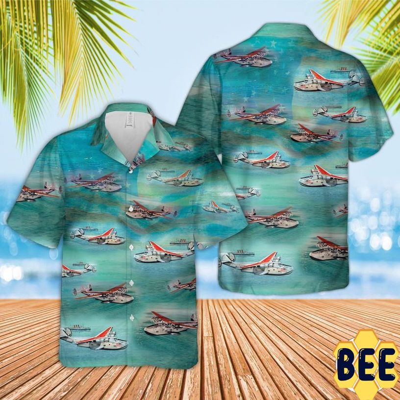 Pan American Clipper 314 Trending Hawaiian Shirt Pan American Clipper 314 Trending Hawaiian Shirt