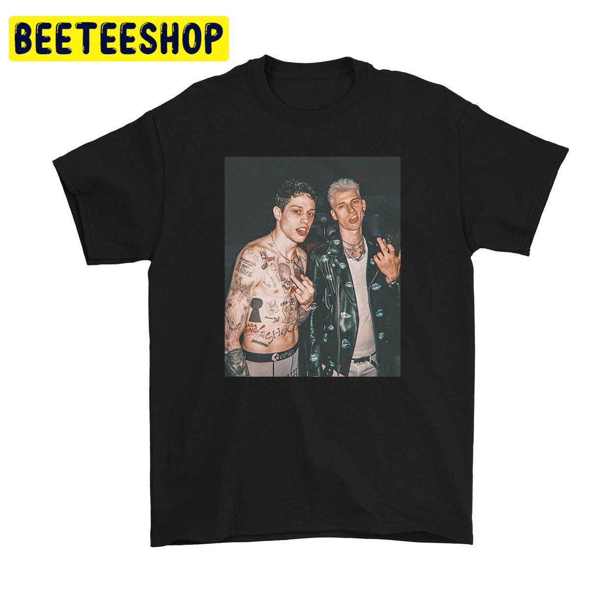 Pete Davidson X Machine Gun Kelly 90's Retro Unisex T-Shirt Pete Davidson X Machine Gun Kelly 90's Retro Unisex T-Shirt