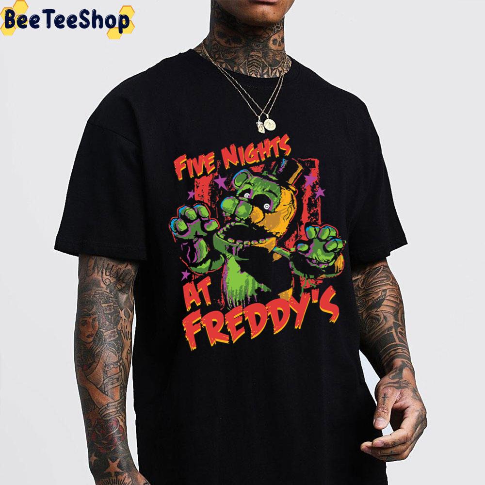 Phantom Freddy Five Nights At Freddy's Game Unisex T-Shirt Phantom Freddy Five Nights At Freddy's Game Unisex T-Shirt