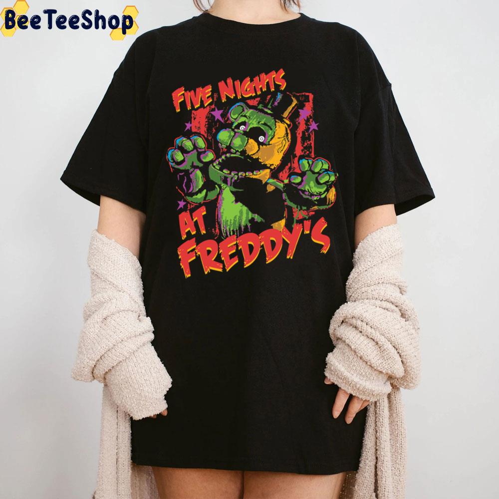 Phantom Freddy Five Nights At Freddy's Game Unisex T-Shirt Phantom Freddy Five Nights At Freddy's Game Unisex T-Shirt