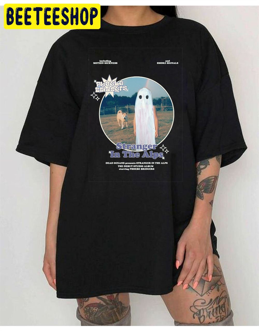 Phoebe Bridgers Ghost Stranger In The Alps Unisex T-Shirt Phoebe Bridgers Ghost Stranger In The Alps Unisex T-Shirt