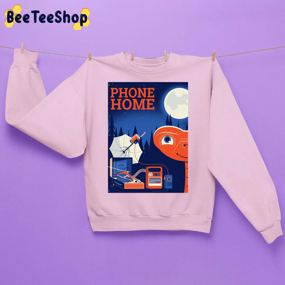 Phone Home E.T. The Extra Terrestrial Halloween Movie Unisex Sweatshirt Phone Home E.T. The Extra Terrestrial Halloween Movie Unisex Sweatshirt