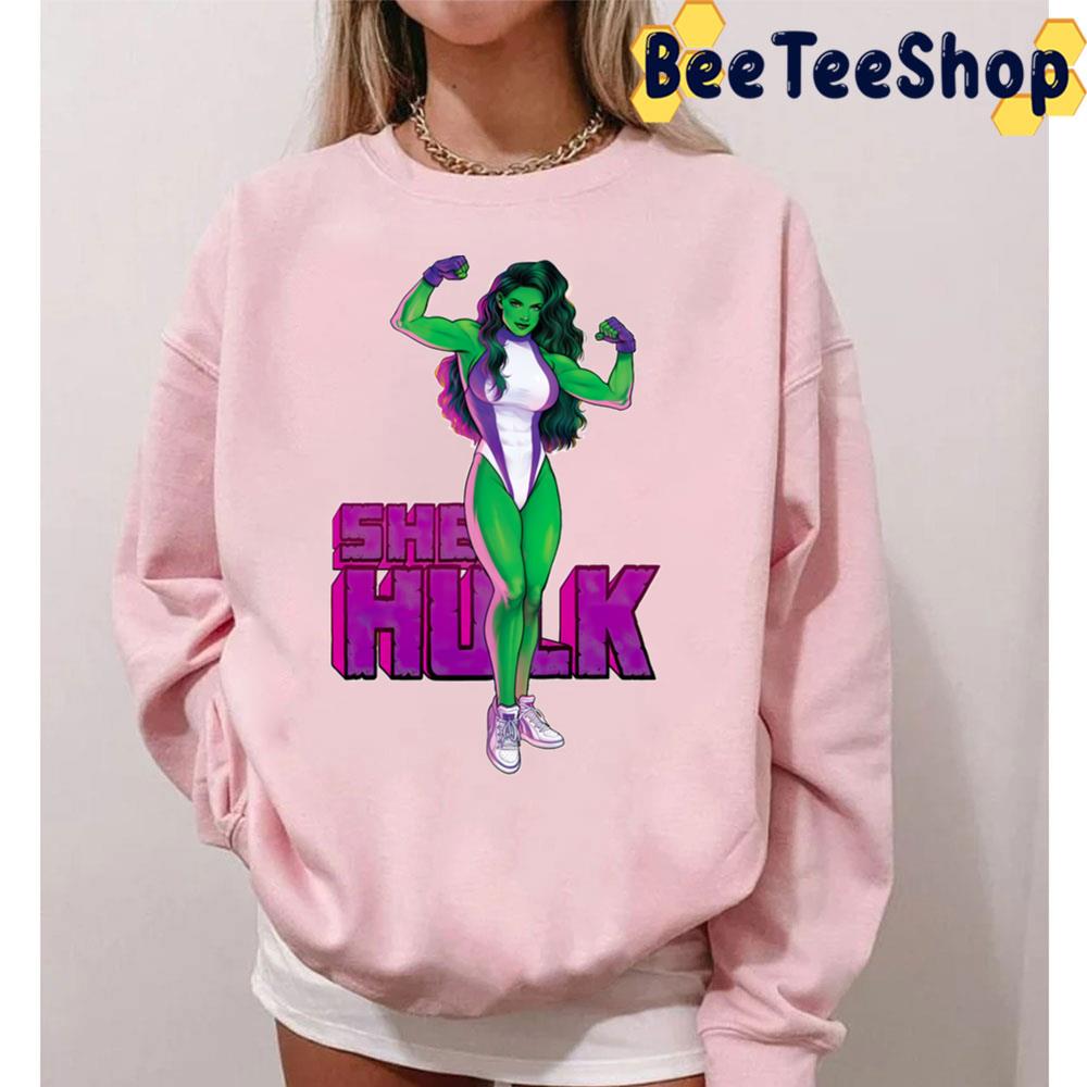 Pink Text She-Hulk 2022 Movie Trending Unisex T-Shirt Pink Text She-Hulk 2022 Movie Trending Unisex T-Shirt