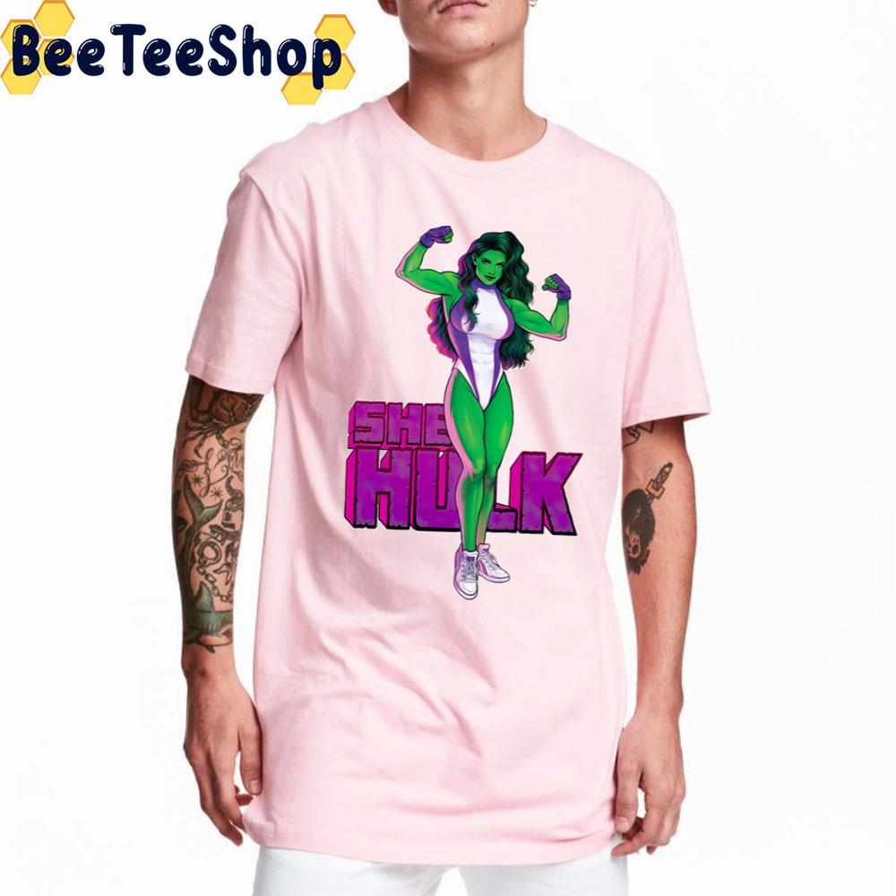 Pink Text She-Hulk 2022 Movie Trending Unisex T-Shirt Pink Text She-Hulk 2022 Movie Trending Unisex T-Shirt