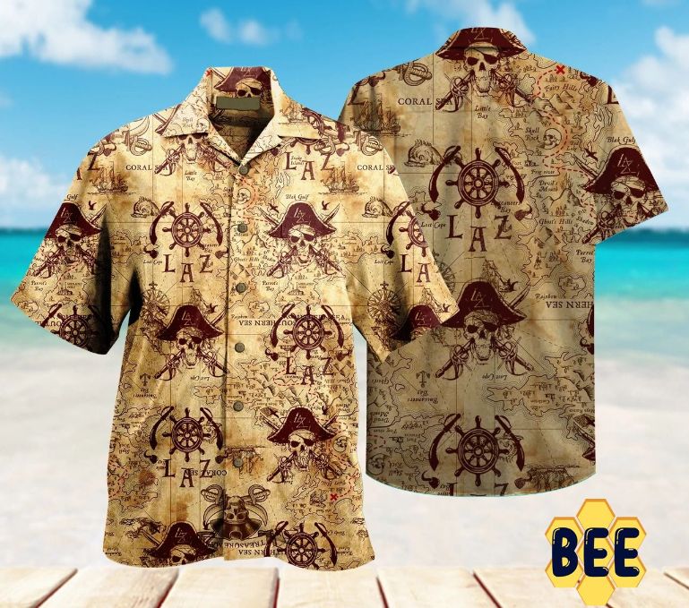 Pirate Vintage Trending Hawaiian Shirt Pirate Vintage Trending Hawaiian Shirt