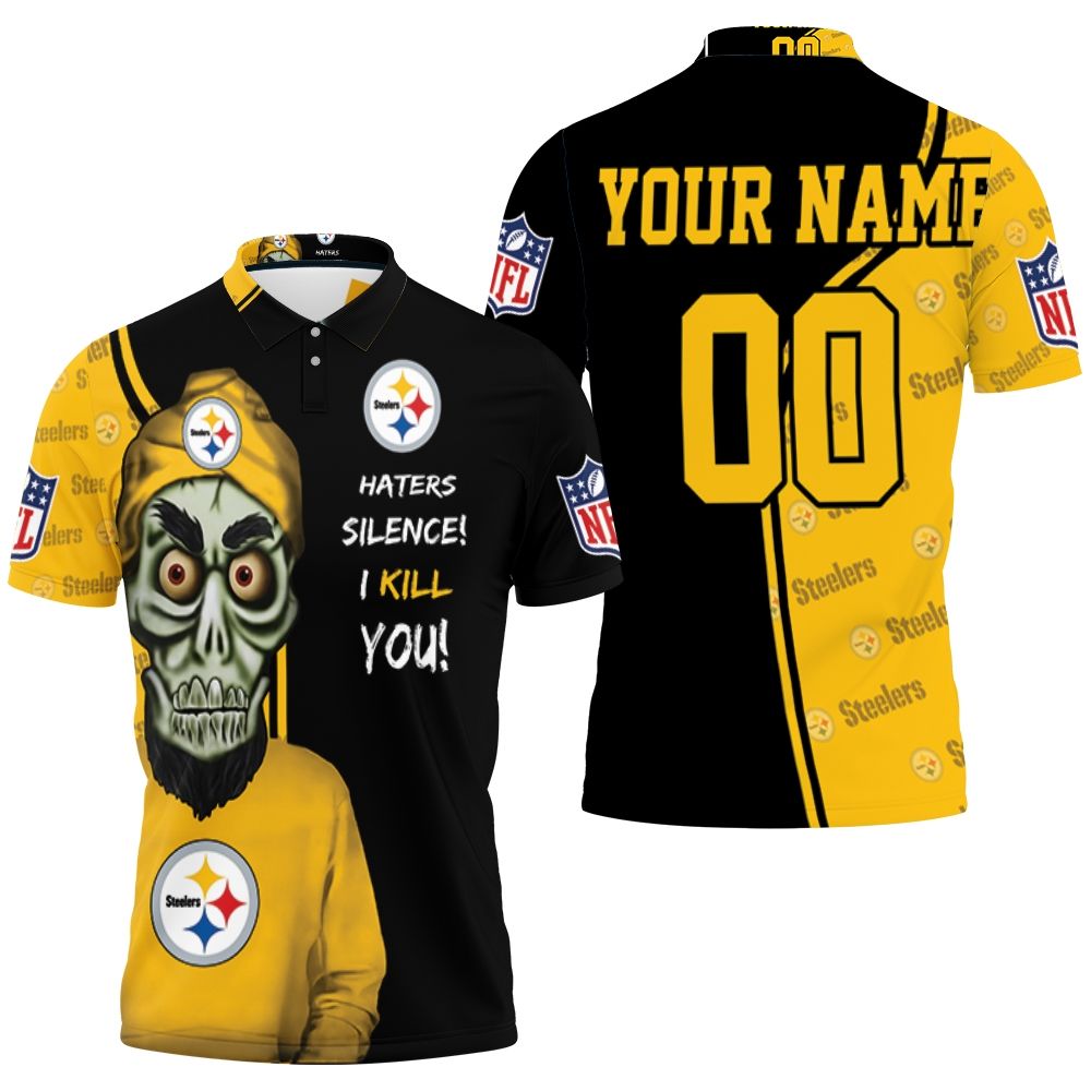 Pittburgh Steelers Haters Silence Personalized 3D All Over Print Polo Shirt Pittburgh Steelers Haters Silence Personalized 3D All Over Print Polo Shirt