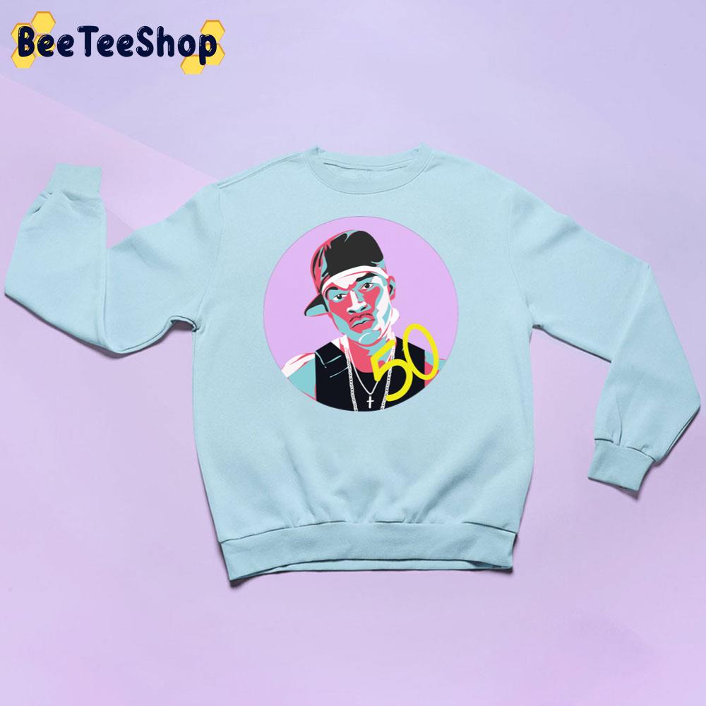 Pop Art 50 Cent Rapper Unisex Sweatshirt Pop Art 50 Cent Rapper Unisex Sweatshirt