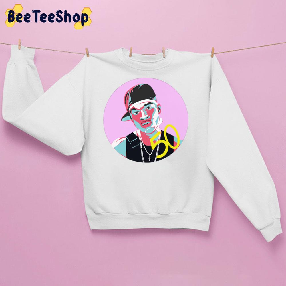 Pop Art 50 Cent Rapper Unisex Sweatshirt Pop Art 50 Cent Rapper Unisex Sweatshirt