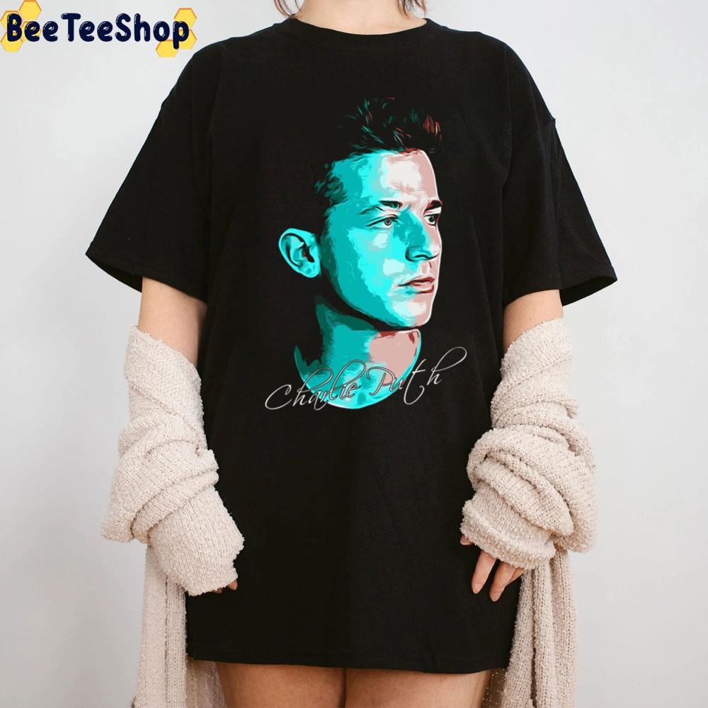Pop Art Charlie Puth Signature Unisex T-Shirt Pop Art Charlie Puth Signature Unisex T-Shirt
